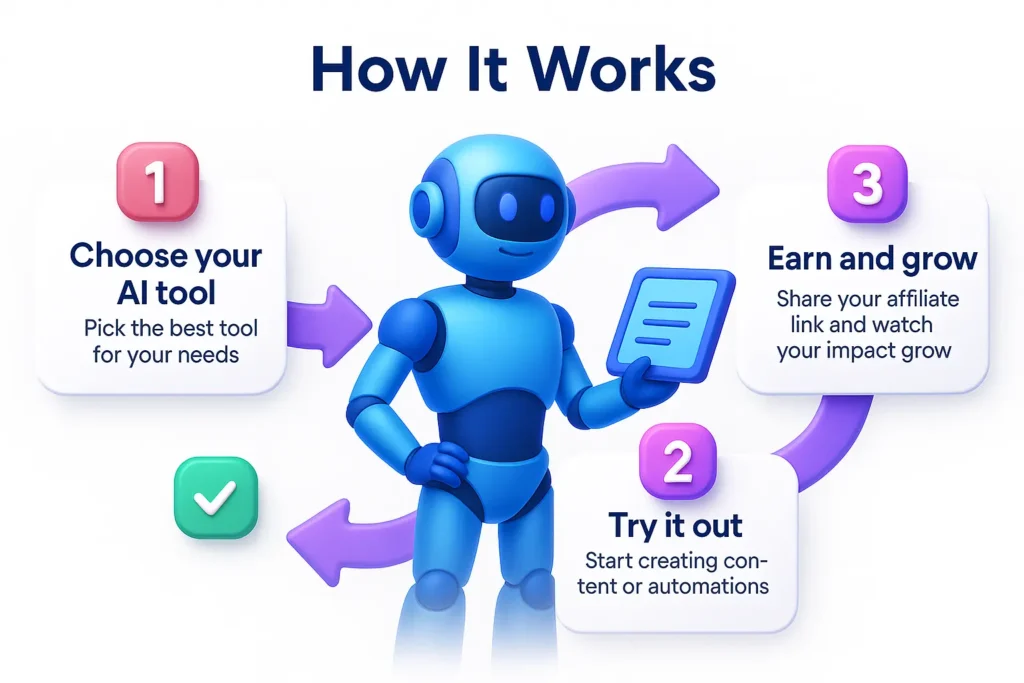 Conceptual image representing AI technology helping with automation and business growth