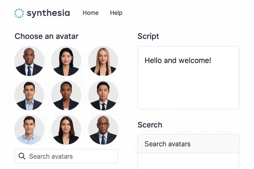Synthesia Create Videos with AI Avatars