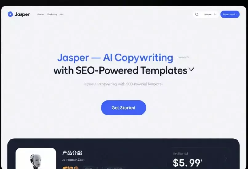 Jasper AI Copywriting with SEO-Powered Templates